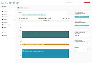 BodyBrite: Franchisees's intranet