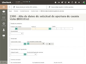 Liberbank: Financial terminal